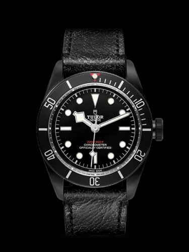 Tudor Heritage Black Bay Black Dark / Strap