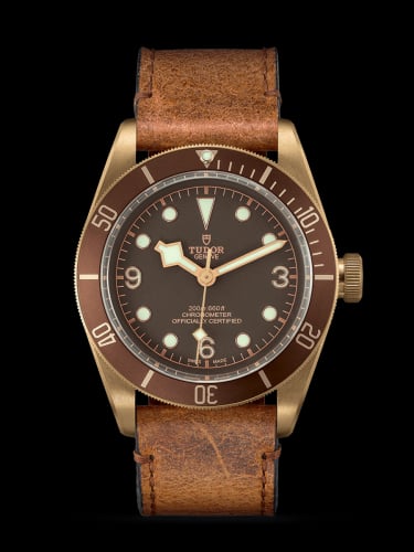 Tudor Heritage Black Bay Bronze / Brown / Leather