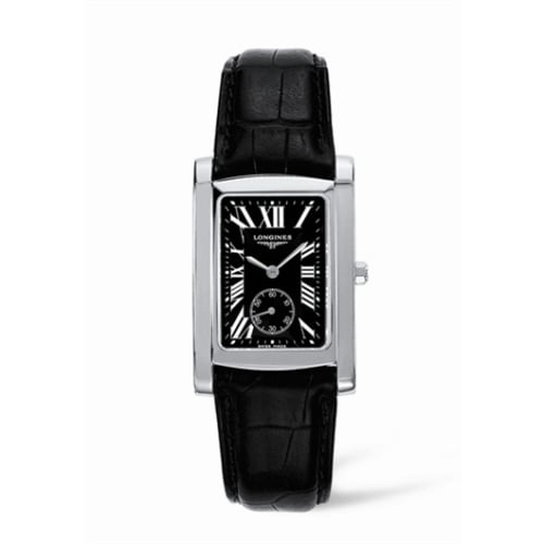 Longines DolceVita 26 Quartz Stainless Steel Black Roman
