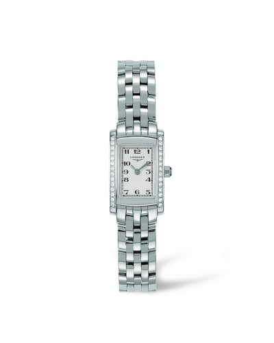 Longines DolceVita 16 Quartz Stainless Steel Diamond Arabic