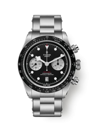 Tudor Heritage Black Bay Chronograph Inverted Panda / Bracelet