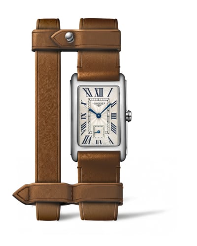 Longines DolceVita 23 Quartz Stainless Steel / Silver - Roman / Yvy Leather