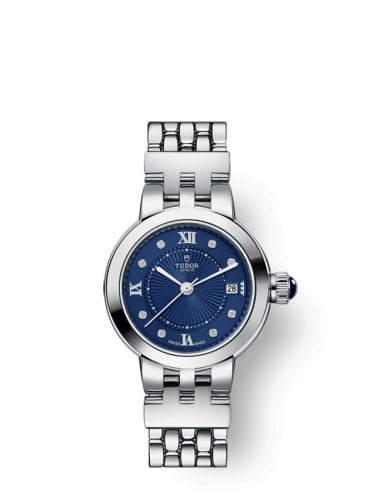 Tudor Clair de Rose 26 Stainless Steel / Blue-Diamond / Bracelet