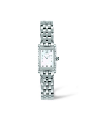 Longines DolceVita 16 Quartz Stainless Steel Diamond MOP