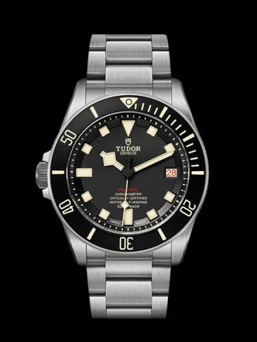 Tudor Pelagos Titanium / Black / Bracelet / LHD