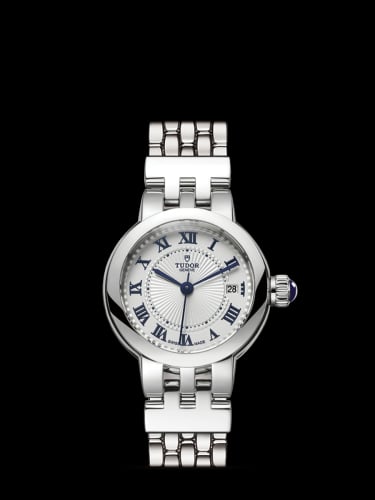 Tudor Clair de Rose 26 Stainless Steel / Silver-Roman/ Bracelet