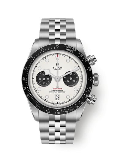 Tudor Heritage Black Bay Chronograph Panda / Bracelet