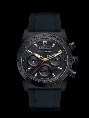 Tudor Fastrider Black Shield Ceramic / Black-Sand / Rubber