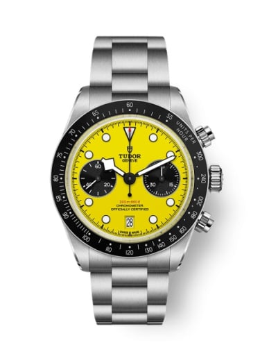 Tudor Black Bay Chrono 39 Bumblebee Stainless Steel / Yellow / Bracelet
