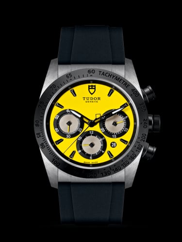 Tudor Fastrider Chrono Yellow / Rubber
