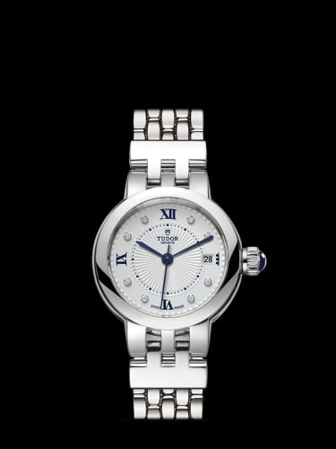 Tudor Clair de Rose 26 Stainless Steel / Silver-Diamond / Bracelet