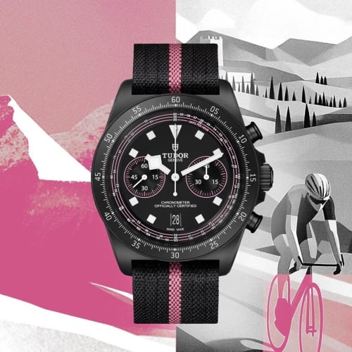 Tudor Pelagos FXD Chrono Pink / Giro d'Italia