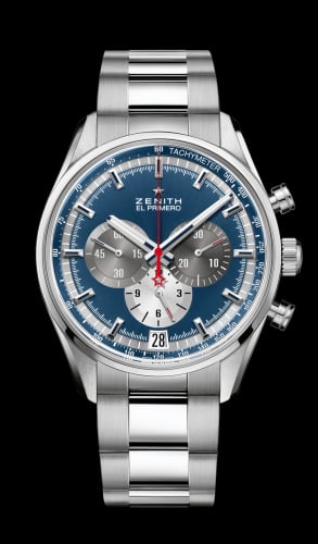 Zenith El Primero Chronomaster 42 Stainless Steel / Blue / Bracelet