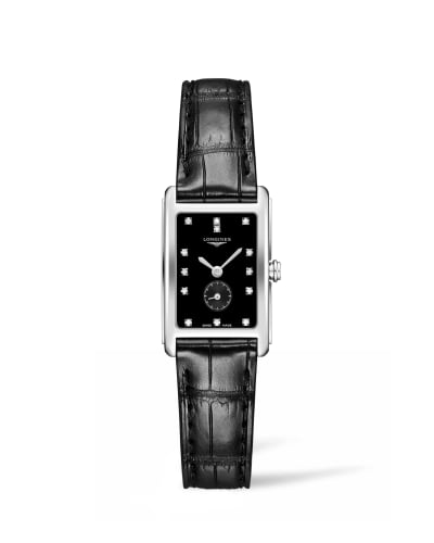 Longines DolceVita 20.5 Quartz Stainless Steel / Black