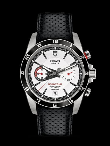 Tudor Grantour Flyback Stainless Steel / White / Strap