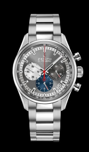 Zenith El Primero Chronomaster 38 Stainless Steel / Slate / Bracelet