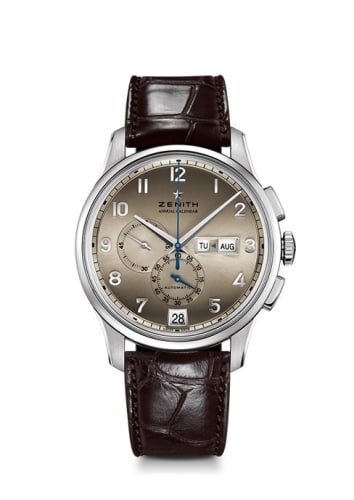 Zenith El Primero Winsor Annual Calendar Smoked