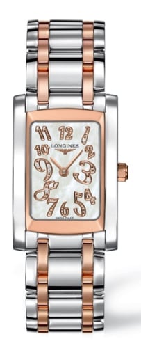 Longines DolceVita 22 Quartz Two Tone Pink
