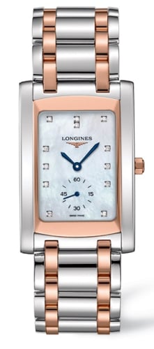 Longines DolceVita 22 Quartz Two Tone Pink