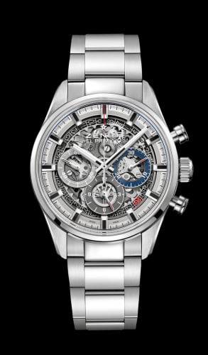Zenith El Primero Chronomaster Full Open 38 Stainless Steel / Bracelet