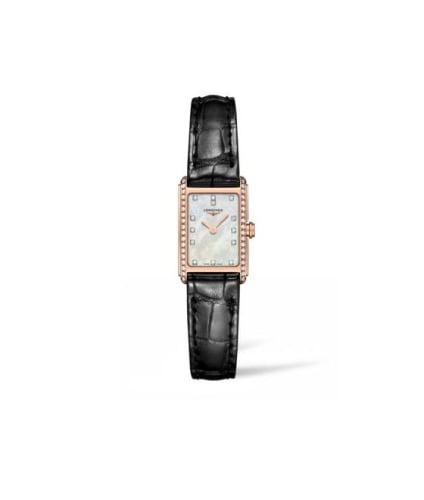 Longines DolceVita 17.7 Quartz Pink Gold - Diamond / MOP