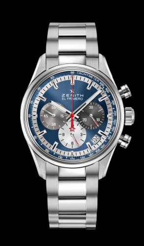 Zenith El Primero Chronomaster 38 Stainless Steel / Blue / Bracelet