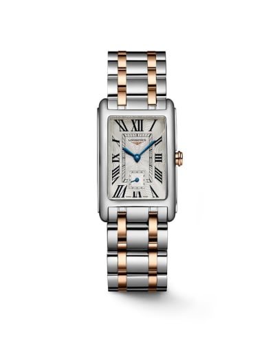Longines DolceVita 23 Quartz Stainless Steel - Pink Gold / Silver - Roman / Bracelet
