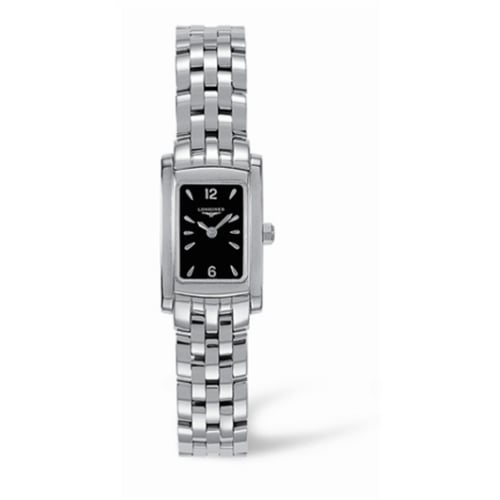 Longines DolceVita 16 Quartz Stainless Steel Black