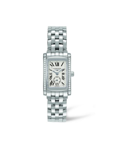 Longines DolceVita 20 Quartz Stainless Steel Diamond Roman