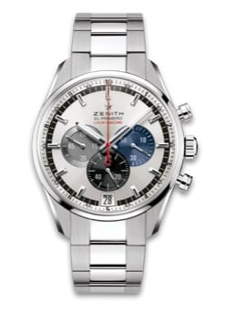 Zenith El Primero Striking 10th Stainless Steel / Silver / BRacelet