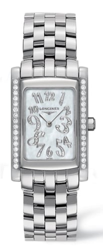 Longines DolceVita 22 Quartz Stainless Steel Diamond MOP