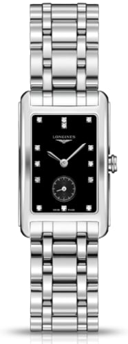 Longines DolceVita 23 Quartz Stainless Steel / Black / Bracelet