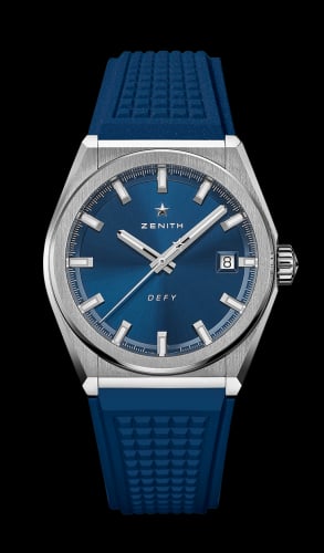 Zenith Defy Classic Titanium / Blue / Rubber