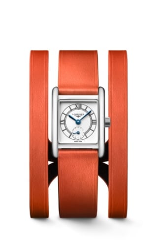 Longines Mini Dolce Vita 21.5 Quartz Stainless Steel / Silver / Triple Cuff Brown XS