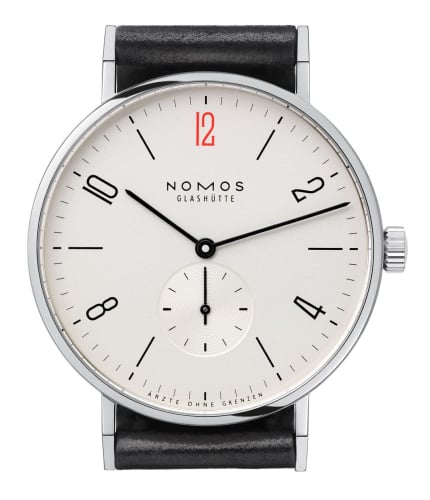 Nomos Glashütte Tangente 38 Ärzte ohne Grenzen