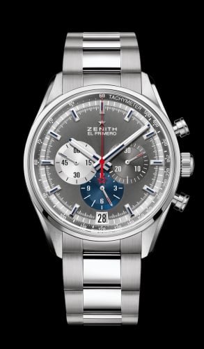 Zenith El Primero Chronomaster 42 Stainless Steel / Anthracite / Bracelet