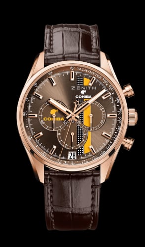 Zenith El Primero Chronomaster Range Rover 42 Rose Gold / Brown / Alligator