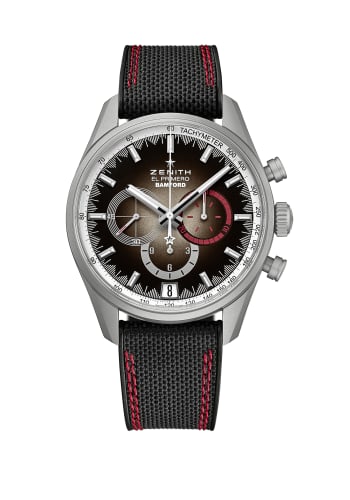 Zenith Chronomaster El Primero Radar Stainless Steel / Brown / Rubber