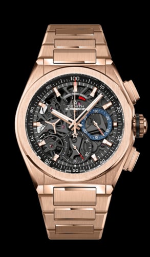 Zenith Defy El Primero 21 Rose Gold / Skeleton / Bracelet