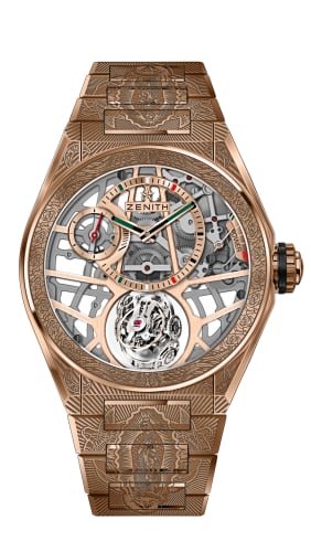 Zenith Defy Zero G Rose Gold / Virgen de Guadelupe Edition