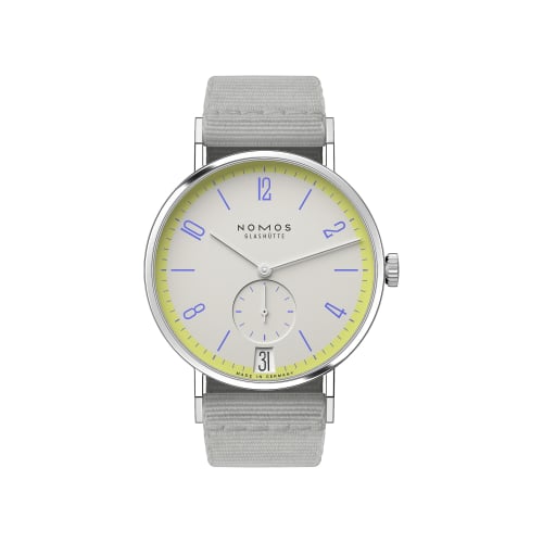 Nomos Glashütte Tangente 38 Datum Lemonbiscuit