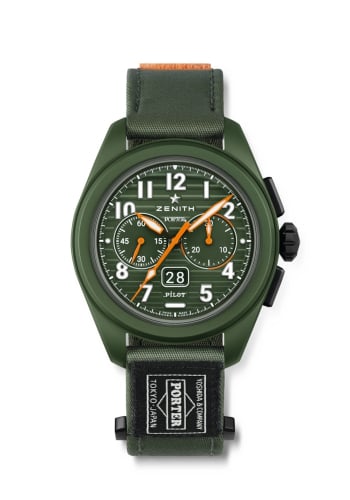 Zenith PILOT Big Date Flyback Porter