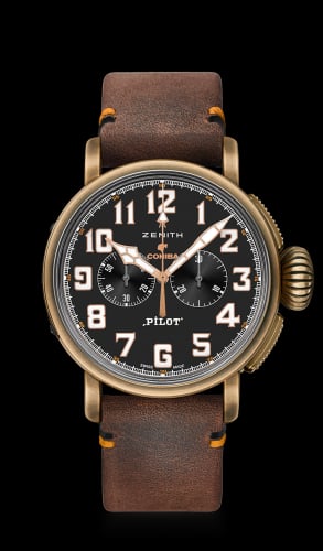 Zenith Pilot Type 20 Cohiba Edition Chronograph Bronze / Black