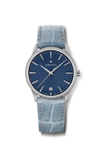 Zenith Elite Classic 36 Stainless Steel / Blue