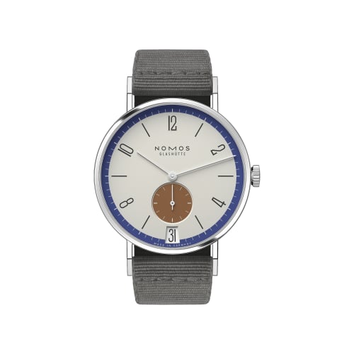 Nomos Glashütte Tangente 38 Datum Zirkus