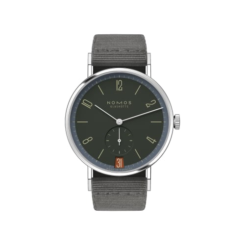 Nomos Glashütte Tangente 38 Datum Lakritze