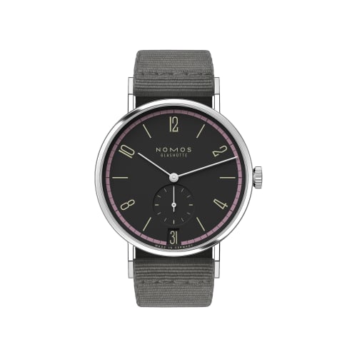 Nomos Glashütte Tangente 38 Datum Tiefseegrau
