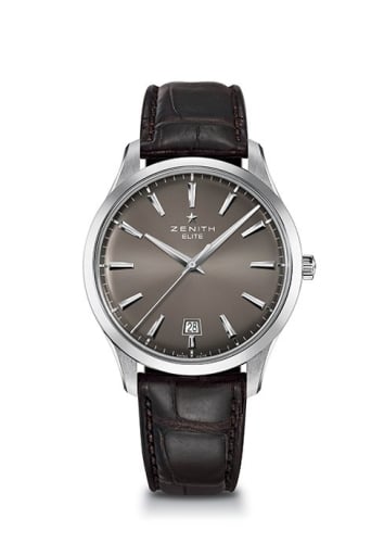 Zenith Elite Central Second Grey