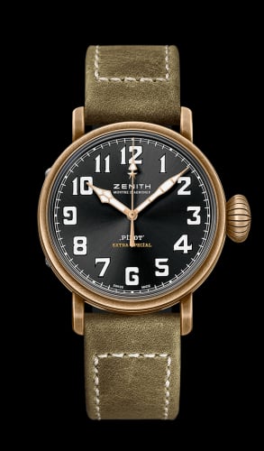 Zenith Pilot Type 20 Extra Special Bronze / Black / Strap