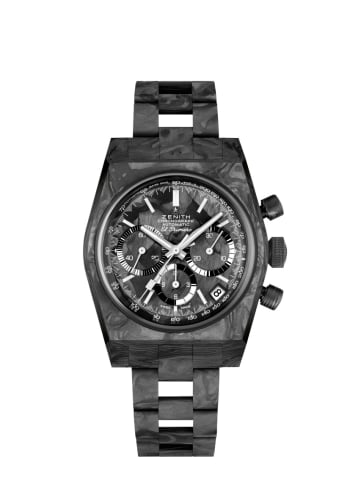 Zenith El Primero A3818 Revival The Cover Girl Forged Carbon / Bracelet